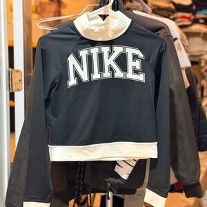 Nike Black and Cream Pullover